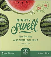 Mighty Swell Watermelon Mint 6pk Can