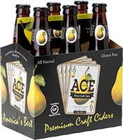 Ace Pear Cider 6pk Lnbottle