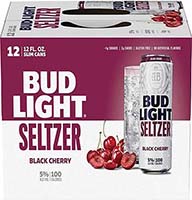 Bud Light Seltzer Black Cherry 12pk Cans
