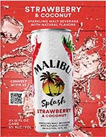 Malibu Splash Strawberry & Coconut Sparkling Malt Beverage Is Out Of Stock