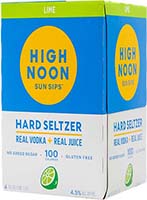 High Noon Lime Vodka Hard Seltzer