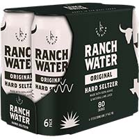 Ranch Water Original Hard Seltzer-6 Pck