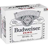 Budweiser Zero Full-flavored Zero Alcohol Brew Can
