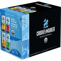 Crook And Marker Spiked Coconut Variety 8 Pack 11.5 Oz Cans