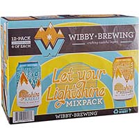 Wibby Brewing Let Your Lightshine Mix Pack 12oz 12pk