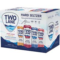Two Lane Hard Seltzer Cherry Limeade Spiked Sparkling Water