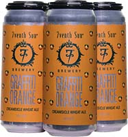 7th Sun Graffiti Orange 16oz 4pk Cn