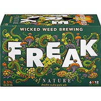Wicked Weed Brewing Freak Of Nature Double Ipa Beer Can