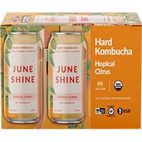 Juneshine Kombucha Hopical Citrus