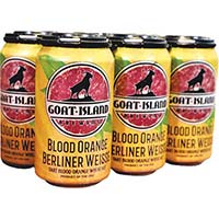 Goat Island Blood Orange Berliner Weisse 6pk Cans