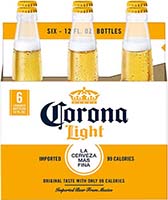 corona light-12oz - glass