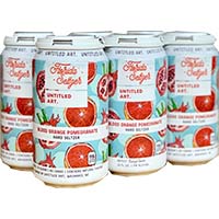 Untitled Art Florida Seltzer Blood Orange Pomegranate Hard Seltzer 6 Pk Cans
