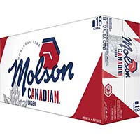 Molson Canadian 18pk Can