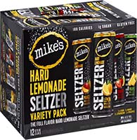 Mikes (coors) Mikes Seltzer Variety 12pk Can