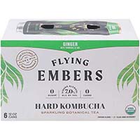 Flying Embers Ginger Hard Kombucha 6pk Is Out Of Stock
