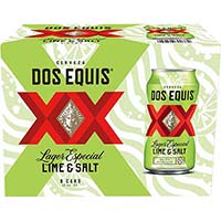 Dos Equis Lager Lime & Salt 6pk Can