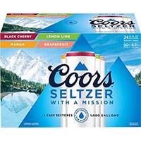 Coors Seltzer Variety 12oz Can 24pk Is Out Of Stock