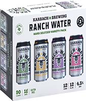 karbach ranch water hard seltzer variety  12pk can