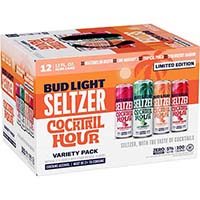 Bud Light Seltzer Cocktail Hour Variety 12pk C 12oz
