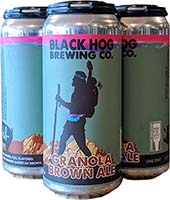 Black Hog Granola Brown Ale 4pk. Cans