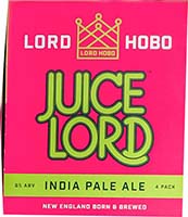 Lord Hobo Juice Lord Neipa 4pk C 16oz