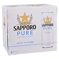 Sapporo Pure 6pk Cn