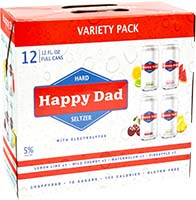 Happy Dad Seltzer Variety 12pk