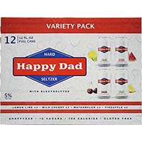 Happy Dad Hard Seltzer Mixed 12pk