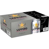 Sapporo 24 Pack 12oz Can