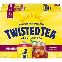 Twisted Tea Raspberry, Hard Iced Tea