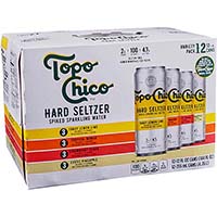 Topo Chico Variety Seltzer 12c