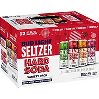 Bud Light Seltzer Hard Soda Variety Pack 12pk Cans*