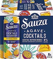 Sauza Agave Tropical 6pk Can