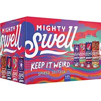 Mighty Swell Keep It Weird Hard Seltzer Variety  12pk Can