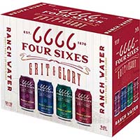 Four Sixes G&g Ranch Water 12pk