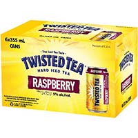 Twisted Tea Raspberry 6 Pk Can