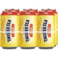 Twisted Tea Peach 6 Pk Can