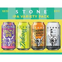 Stone Ipa Variety #1-12pk. 12-oz. Cans
