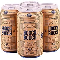 Hooch Booch Bees Knees Hard Kombucha 4 Pk Cans