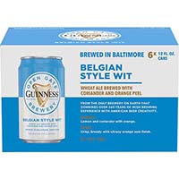 Guinness Belgian Wit 6pk Can