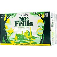 Schells Brewing No Frills Pilsner 6 Pk Cans