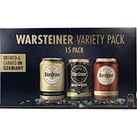 Warsteiner Variety 15 Pk Cans