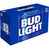 Bud Light 24pk Suitcase Can