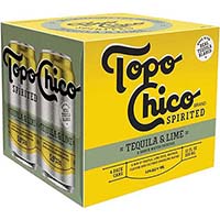 Topo Chico  Spirited Tequila & Lime  4-pack