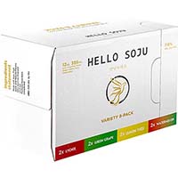 Hello Soju Seltzer Variety 8 Pack