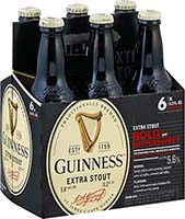 Guinness Extra Stout 6pk Btl
