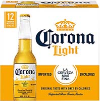 Corona Light Lager 12oz 12pk Bottles