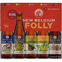New Belgium Folly Mix Pack Cans