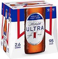 Michelob Ultra Light Beer Bottle