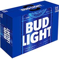 Bud Light 12oz 24pk Cans